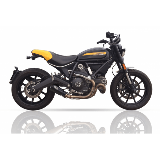 Scarico IXIL - SLIP ON - RACE XTREM BLACK - DUCATI SCRAMBLER 800
