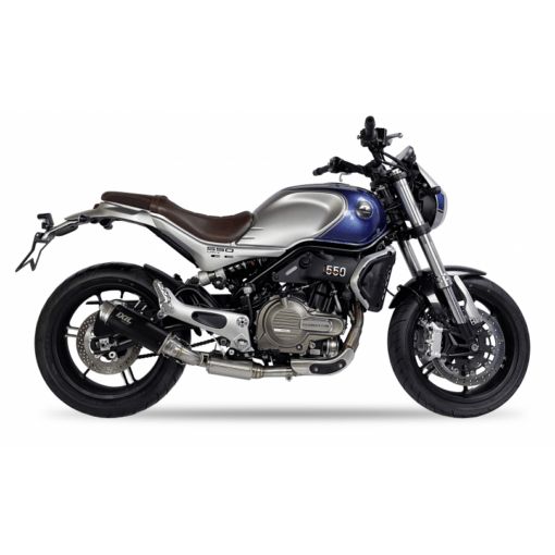 Scarico IXIL - SLIP ON - SPORT XTREM BLACK - QJ MOTOR SRV 550