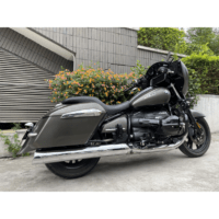 Alternative view of Scarico IXIL - SLIP ON (RIGHT MUFFLER) - IRONHEAD ROUND CHROME - BMW R 18 B / TRANSCONTINENTAL / ROCTANE (RH18 RH18R) - (cod. HB5106SC)