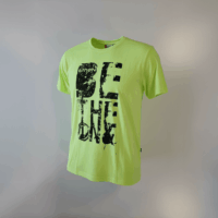 Ethen TFLUOG – T-Shirt Fluorescente Gialla “Be The One”