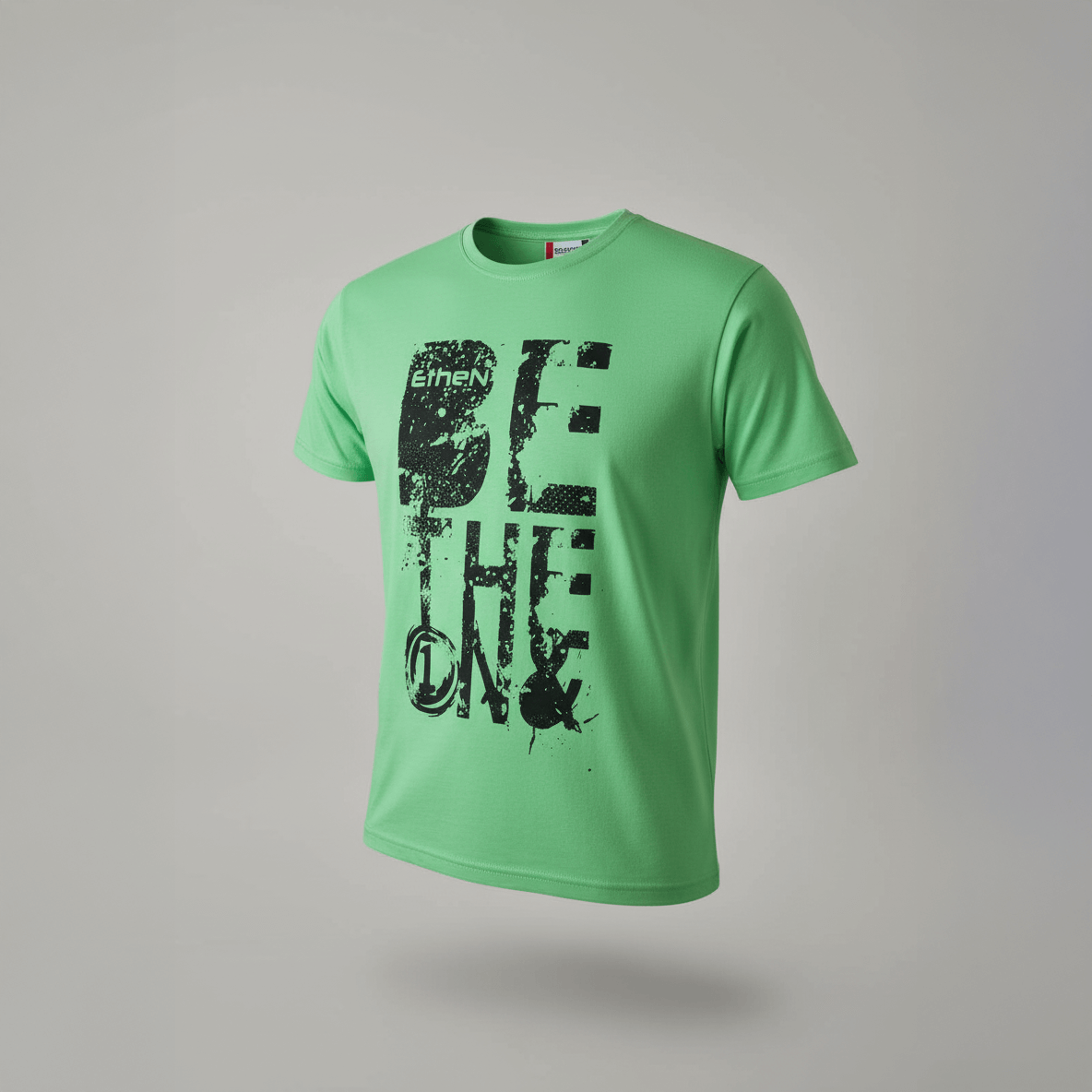 Ethen TFLUOVR – T-Shirt Fluorescente Verde “Be The One