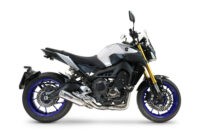 Scarico GPR compatibile con  Yamaha Mt-09 2014-2020, M3 Inox , Scarico completo racing, fornito con db killer estraibile e collettore, non conforme per uso stradale