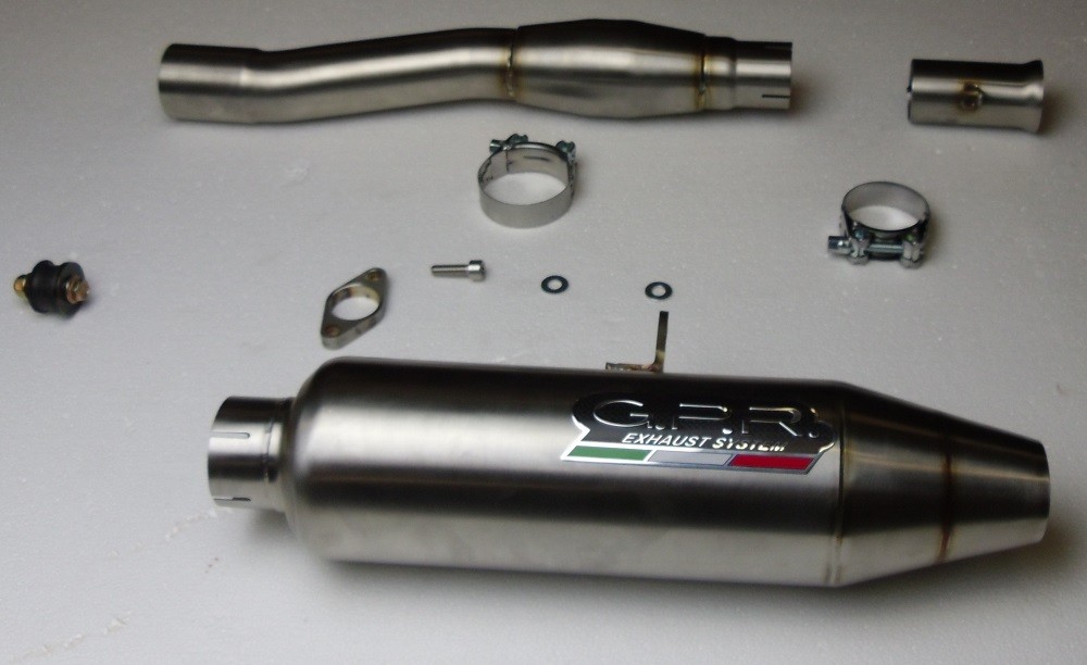 Scarico GPR compatibile con Can Am Outlander 850 MAX / XT 2016-2023, Deeptone Atv, Scarico omologato, silenziatore con db killer estraibile e raccordo specifico - immagine 5