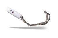 Scarico GPR compatibile con  Yamaha Mt-09 Tracer 900 2015-2016, Albus Ceramic, Scarico completo omologato,fornito con db killer estraibile,catalizzatore e collettore