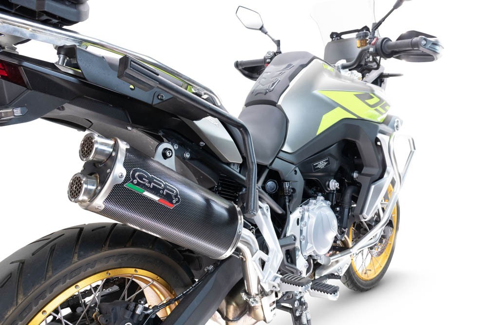 Scarico GPR compatibile con Voge 900DSX 2024-2025, Dual Poppy, Scarico omologato, silenziatore con db killer estraibile e raccordo specifico - immagine 5