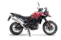 Scarico GPR compatibile con  Triumph Tiger 900 GT / Pro / Rally Pro 2024-2025, Furore-X Acciaio Inox, Scarico omologato, silenziatore con db killer estraibile e raccordo specifico