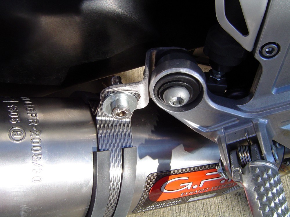 Scarico GPR compatibile con Honda Cbr 1000 Rr 2008-2011, M3 Titanium Natural, Scarico omologato, silenziatore con db killer estraibile e raccordo specifico - immagine 7