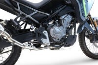 Scarico GPR compatibile con Cf Moto 450 MT 2024-2024, Decatalizzatore, Collettore decatalizzore, applicazione racing