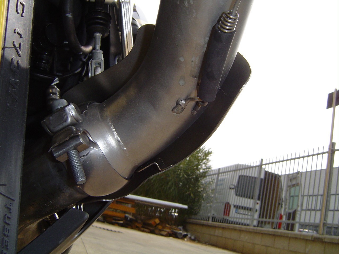 Scarico GPR compatibile con Bmw K 1200 Gt 2006-2008, Furore Nero, Terminale di scarico omologato,fornito con db killer estraibile,catalizzatore e raccordo specifico - immagine 6