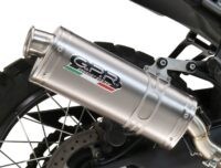 Alternative view of Scarico GPR compatibile con  Bmw R 1300 GS 2024-2026, Dune Triovale Titanio, Scarico omologato, silenziatore con db killer estraibile e raccordo specifico