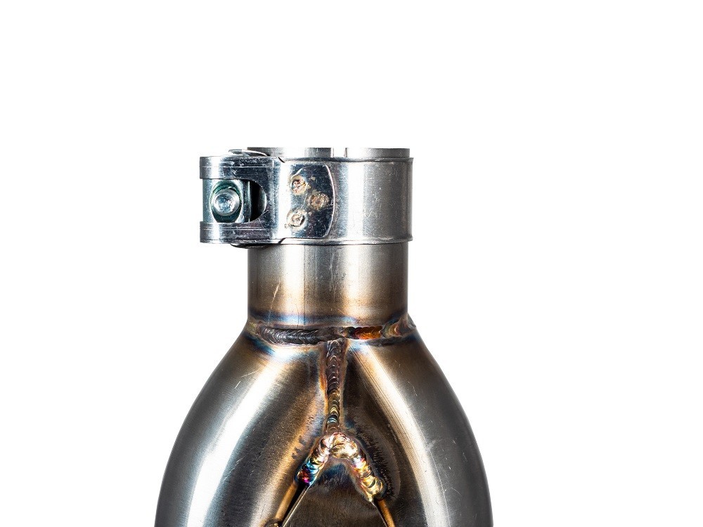 Scarico GPR compatibile con F.B. Mondial Hps 300 Pagani 2021-2022, F205, Scarico omologato, silenziatore con db killer estraibile e raccordo specifico - immagine 4