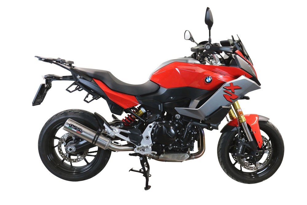 Scarico GPR compatibile con Bmw F 900 XR-R 2020-2025, M3 Inox , Scarico omologato, silenziatore con db killer estraibile e raccordo specifico - immagine 7