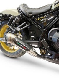 Alternative view of Scarico GPR compatibile con  Honda Cmx 1100 Rebel 2021-2024, Powercone Evo, Scarico omologato, silenziatore con db killer estraibile e raccordo specifico