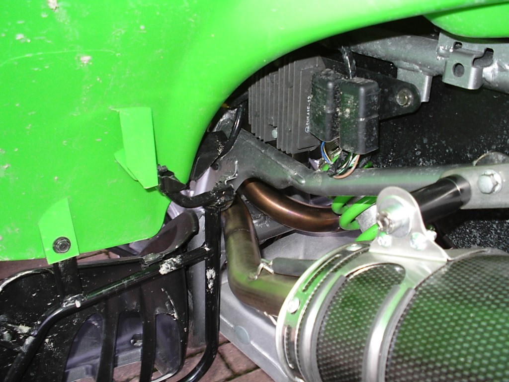 Scarico GPR compatibile con Kawasaki Kfx 700 2004-2011, Deeptone Atv, Scarico completo omologato,fornito con due terminali, db killer estraibili e collettore - immagine 6