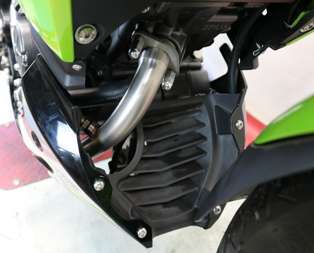 Scarico GPR compatibile con Keeway Rkf 125 2021-2023, M3 Inox , Scarico completo omologato,fornito con db killer estraibile,catalizzatore e collettore - immagine 6