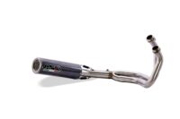 Scarico GPR compatibile con  Kawasaki Z 650 2017-2020, M3 Poppy , Scarico completo omologato,fornito con db killer estraibile,catalizzatore e collettore