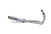 Scarico GPR compatibile con  Kawasaki Z 650 RS 2021-2023, Deeptone Inox, Scarico completo omologato per il rumore,fornito con db killer,catalizzatore conforme alla revisione e collettore