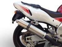 Alternative view of Scarico GPR compatibile con  Yamaha YZF 1000 R Thunderace 1996-2003, Inox Tondo, Silenziatore di scarico omologato, con flangia specifica, con db killer estraibile