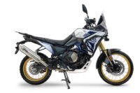 Scarico GPR compatibile con  Voge DS 800 Rally 2025-2026, Furore-X Acciaio Inox, Scarico omologato, silenziatore con db killer estraibile e raccordo specifico