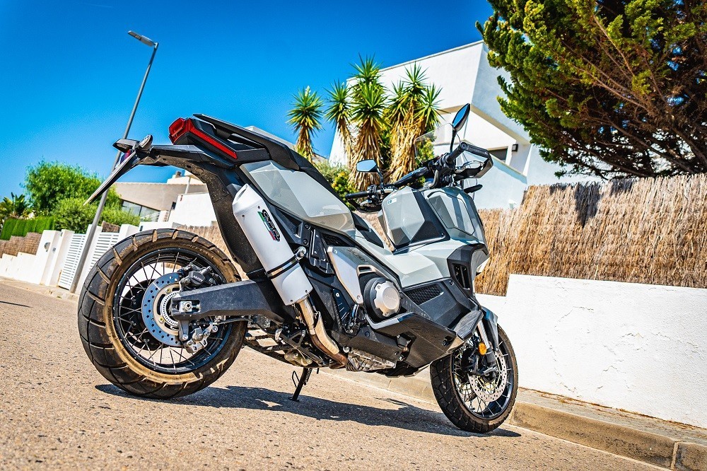 Scarico GPR compatibile con Honda Forza 750 2025-2026, Albus Evo4, Scarico omologato, silenziatore con db killer estraibile e raccordo specifico - immagine 8