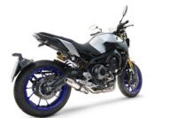 Alternative view of Scarico GPR compatibile con  Yamaha Mt-09 2017-2020, Deeptone Inox, Scarico completo racing, fornito con db killer estraibile e collettore, non legale per uso stradale