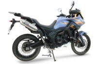 Alternative view of Scarico GPR compatibile con  Zontes 703 F 2025-2026, Furore-X Acciaio Inox, Scarico omologato, silenziatore con db killer estraibile e raccordo specifico