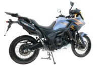 Alternative view of Scarico GPR compatibile con  Zontes 703 F 2025-2026, Furore-X Titanio Nero, Scarico omologato, silenziatore con db killer estraibile e raccordo specifico