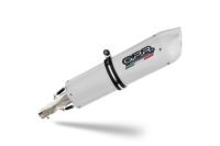 Scarico GPR compatibile con Bmw F 800 Gs 2016-2018, Albus Evo4, Scarico omologato, silenziatore con db killer estraibile e raccordo specifico