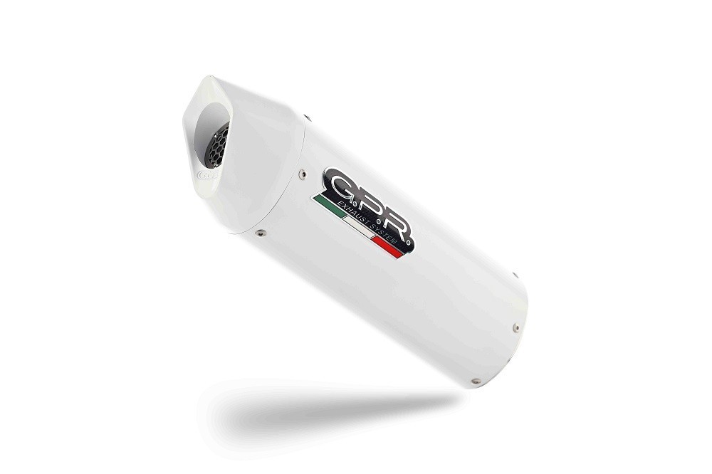 Scarico GPR compatibile con Fantic Motor XMF 125 2021-2024, Albus Evo4, Scarico omologato, silenziatore con db killer estraibile e raccordo specifico - immagine 4