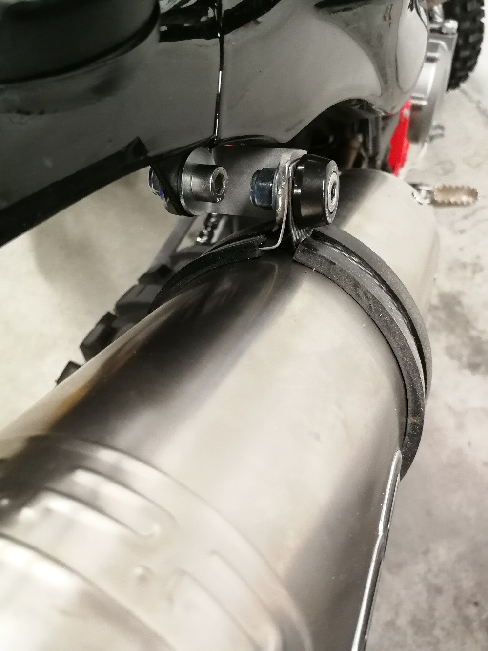 Scarico GPR compatibile con Beta Alp 4.0 2005-2016, Furore Nero, Scarico omologato, silenziatore con db killer estraibile e raccordo specifico - immagine 6