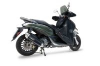 Alternative view of Scarico GPR compatibile con  Piaggio Beverly 300 I.E. ABS - S - Police  2016-2020, Furore-X Scooter, Scarico completo omologato,fornito con db killer estraibile,catalizzatore e collettore