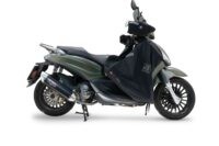 Scarico GPR compatibile con Piaggio Beverly 300 I.E. ABS - S - Police 2016-2020, Furore-X Scooter, Scarico completo omologato,fornito con db killer estraibile e collettore
