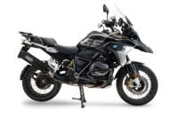 Scarico GPR compatibile con Bmw R 1250 Gs Adventure 2021-2024, Furore-X Titanio Nero, Scarico omologato, silenziatore con db killer estraibile e raccordo specifico