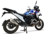 Alternative view of Scarico GPR compatibile con  Bmw R 1300 GS 2024-2026, GP-Revo Titanium, Scarico omologato, silenziatore con db killer estraibile e raccordo specifico