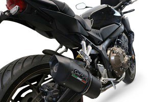 Scarico GPR compatibile con Honda Cbr 650 R 2021-2023, Furore Nero, Scarico completo racing, fornito con db killer estraibile e collettore, non conforme per uso stradale - immagine 7