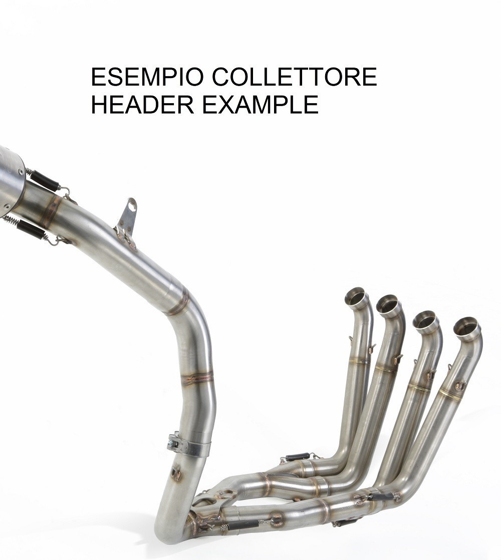 Scarico GPR compatibile con Honda Cbr 600 Rr 2007-2018, Tiburon Poppy, Terminale di scarico racing, con raccordo, senza omologazione - immagine 7