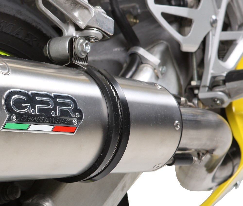 Scarico GPR compatibile con Honda Cbr 600 F - Sport 2001-2007, Trioval, Terminale di scarico omologato,fornito con db killer estraibile,catalizzatore e raccordo specifico - immagine 7