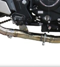 Scarico GPR compatibile con  Cf Moto 700 CL-X Heritage  2022-2024, Decatalizzatore, Collettore decatalizzore, applicazione racing