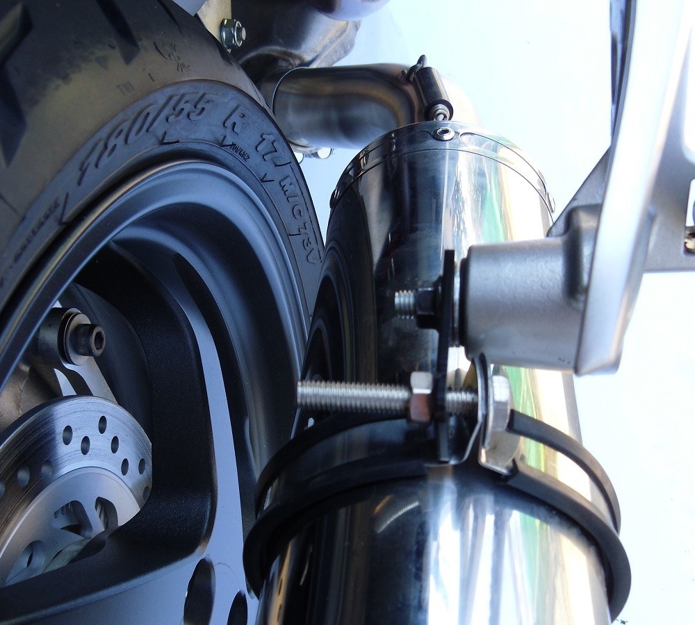 Scarico GPR compatibile con Honda Vfr 800 X Crossrunner 800 2011-2014, Satinox , Scarico omologato, silenziatore con db killer estraibile e raccordo specifico - immagine 8