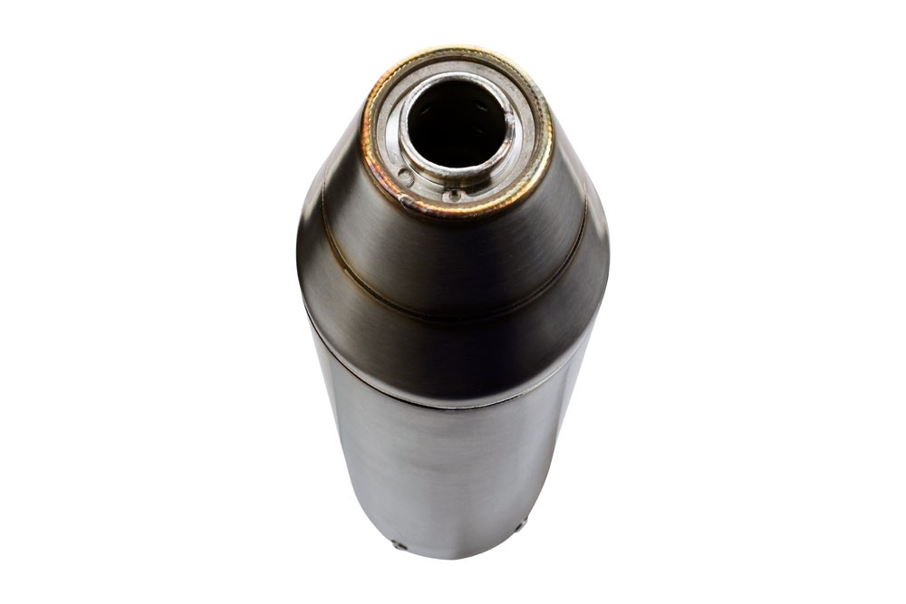 Scarico GPR compatibile con Polaris Sportsman 850 XP 2012-2016, Deeptone Atv, Scarico omologato, silenziatore con db killer estraibile e raccordo specifico - immagine 3