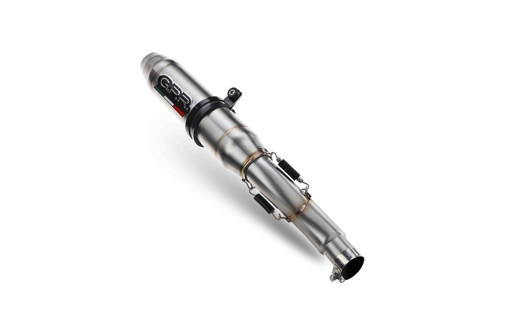 Scarico GPR compatibile con Yamaha Yzf R6 2017-2025, Deeptone Inox, Terminale di scarico racing, con raccordo, senza omologazione - immagine 3