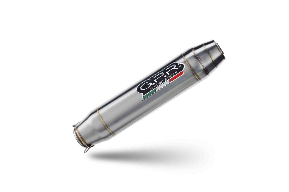 Scarico GPR compatibile con Yamaha Xsr 700 2017-2020, Deeptone Inox, Scarico completo racing, fornito con db killer estraibile e collettore, non conforme per uso stradale - immagine 4