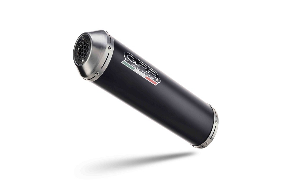 Scarico GPR compatibile con Piaggio Mp 3 250 2006-2010, Evo4 Road, Scarico omologato, silenziatore con db killer estraibile l'articolo si installa con collettore originale