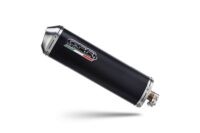 Alternative view of Scarico GPR compatibile con  Aprilia Atlantic 300 2010-2014, Evo4 Road, Terminale di scarico omologato, fornito con db killer estraibile, catalizzatore l'articolo si installa con collettore originale