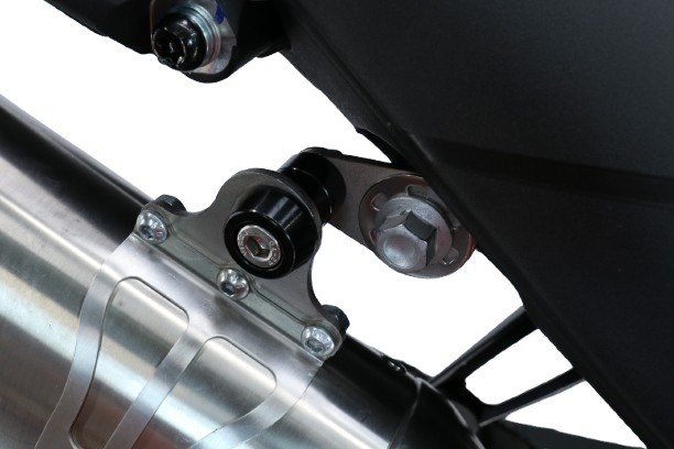 Scarico GPR compatibile con Zontes 703 F 2025-2026, Furore-X Titanio Nero, Scarico omologato, silenziatore con db killer estraibile e raccordo specifico - immagine 4