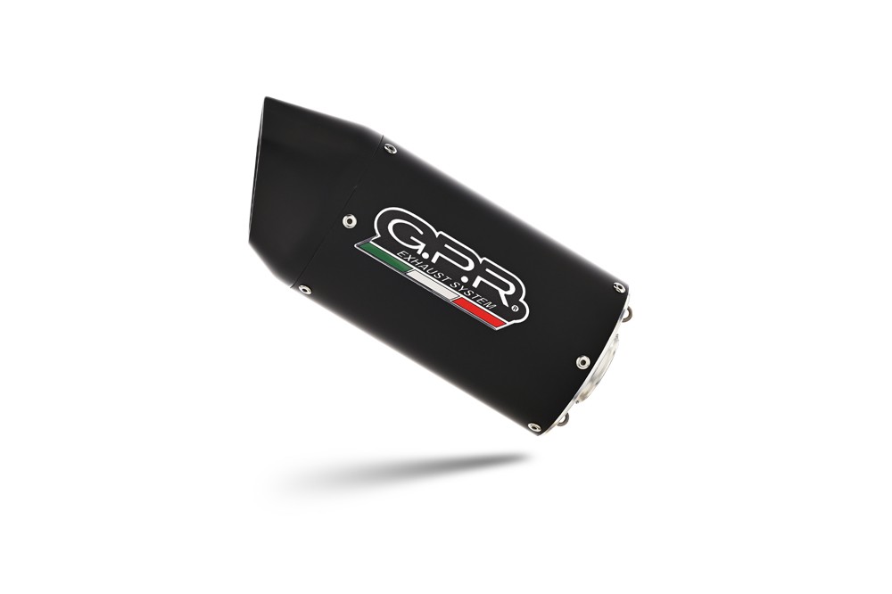 Scarico GPR compatibile con Honda Dn-01 2008-2010, Furore Nero, Scarico omologato, silenziatore con db killer estraibile e raccordo specifico - immagine 2