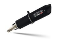 Scarico GPR compatibile con  Husqvarna Te - Sm 410 2000-2004, Furore Nero, Scarico omologato, silenziatore con db killer estraibile e raccordo specifico