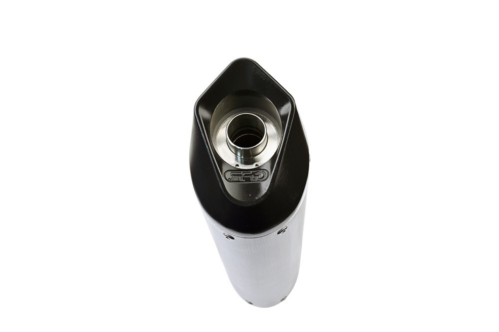 Scarico GPR compatibile con Honda Silver Wing 400 - SW-T 2005-2013, Furore Nero, Terminale di scarico omologato,fornito con db killer estraibile,catalizzatore e raccordo specifico - immagine 3