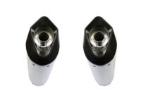 Alternative view of Scarico GPR compatibile con  Ducati 916 -SP -SPS -Racing -Senna 1994-1999, Furore Nero, Coppia di Terminali di scarico, impianto semi-completo, omologato, con db killer estraibile