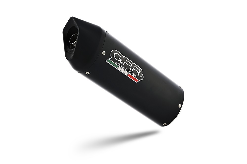 Scarico GPR compatibile con Aprilia Rx 125 2018-2020, Furore Nero, Terminale di scarico Racing, con raccordo specifico e db killer estraibile, non conforme per uso stradale - immagine 4